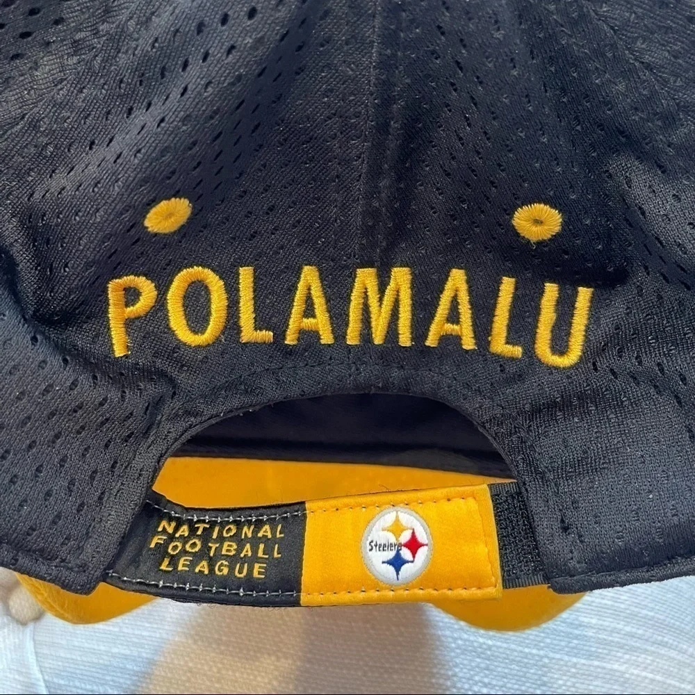 Kid’s NFL Troy Polamalu Steelers Youth Hat Fully Adjustable For Most